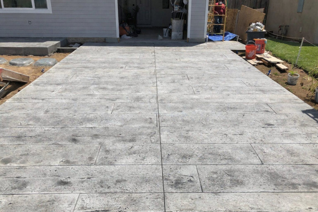 Stamped concrete services in Oxnard, CA